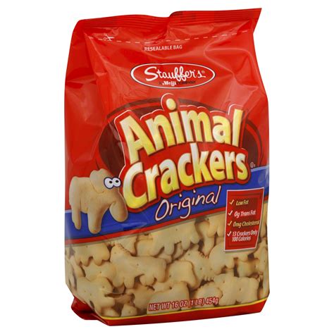Stauffer's Animal Crackers, Original, 16 oz (1 lb) 454 g