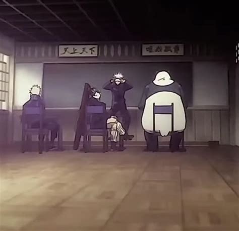 On the banners above Gojo's head, it is written "天上天下 唯我独尊" which ...