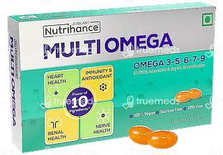 Jubilant Nutrihance Multi Omega 3 5 6 7 9 Softgelint Capsule 10 - Uses ...