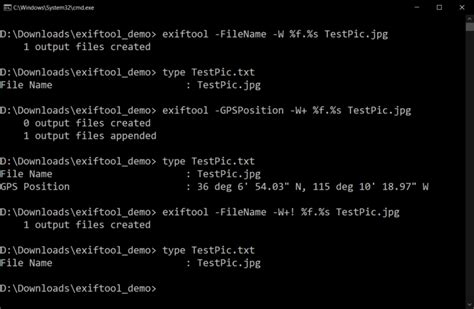 Image result for Using ExifTool With