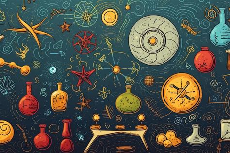 Science Theme Background Design 的图像结果