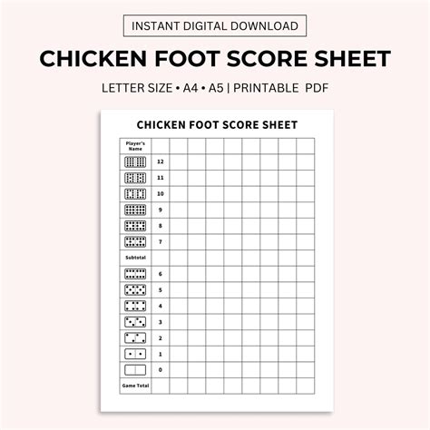 Chicken Foot Dominoes Rules