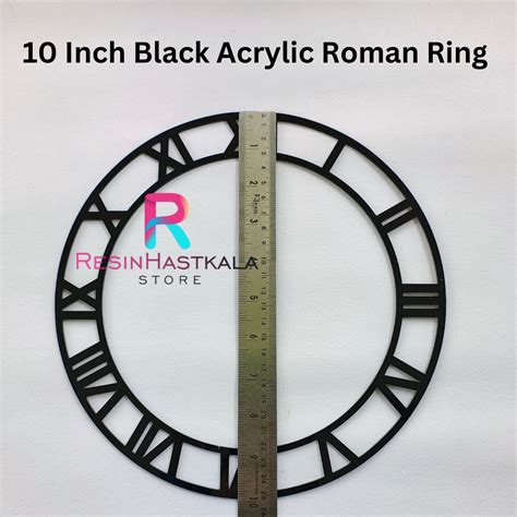 Acrylic Roman Ring For Clock – Resinhastkala Store