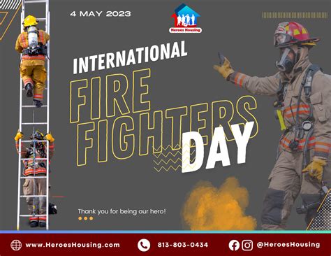 Happy International Firefighter Day - Heroes Housing