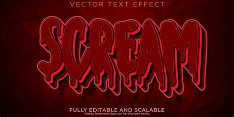 Image result for Scream Sound Text