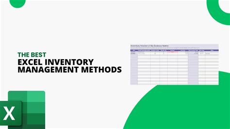 Image result for Microsoft Excel Inventory Tutorial