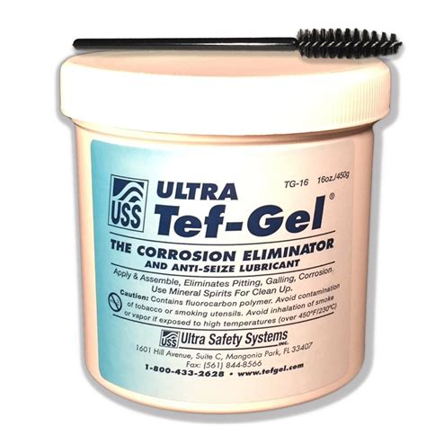 Ultra Tef-Gel® - 16 OZ Tub - Stops Salt Water Corrosion on All Metals ...