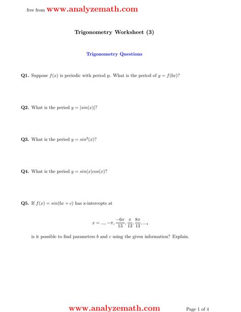 Trigonometry Questions 的图像结果