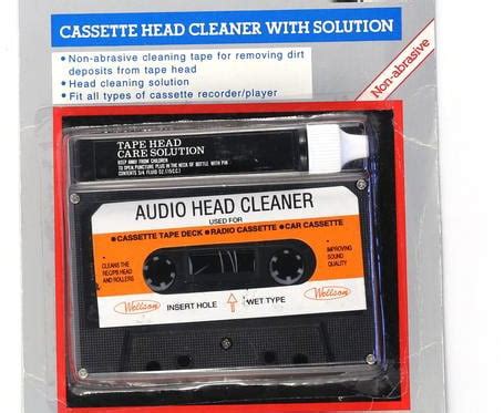Cassette Tape Player Head Cleaner With Wet Solution | Ubuy India