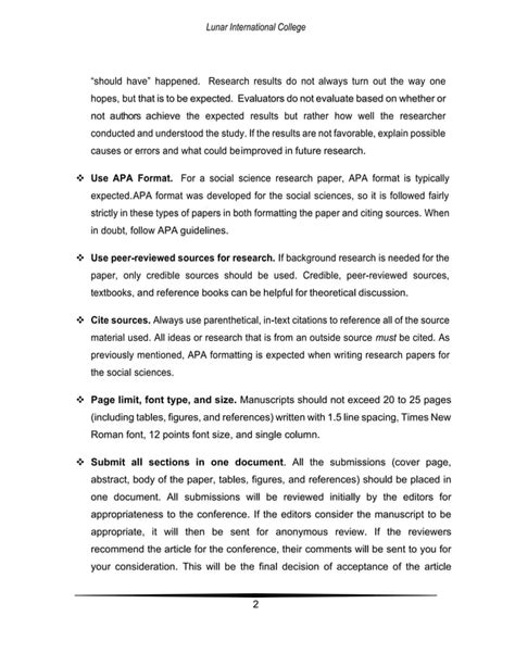 Image result for Standard Article Manuscript Format