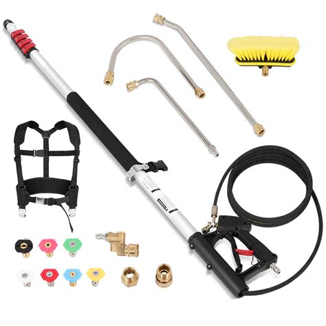 Snapklik.com : 24FT Telescoping Pressure Washer Wand, Power Extension ...