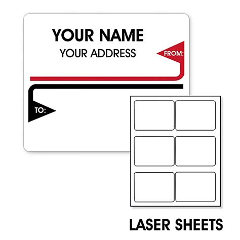 Custom Laser Labels - ULINE.ca