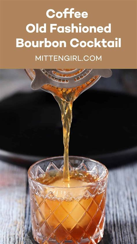 Coffee and bourbon are the perfect pair in this Coffee Old Fashioned, a ...