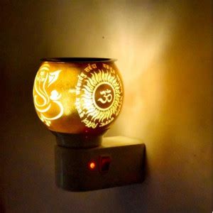ARTRADERS Electric Kapoor Dani OM Camphor Burner Multipurpose Incense ...