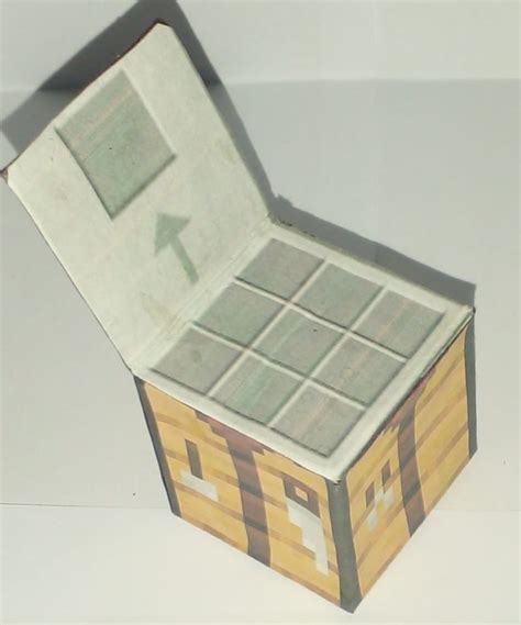 Crafting Table Papercraft 的图像结果