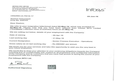 Infosys BPO Services — Company is simply harassing me from 3 months