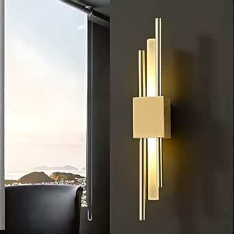 Navam Creation® Modern LED Wall Light for Home & Office - Stylish Gold ...
