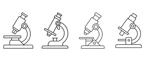 Microscope Line Art 的图像结果