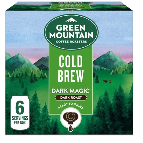 Green Mountain Coffee Roasters Dark Magic, Ready to Drink Coffee, Cold ...