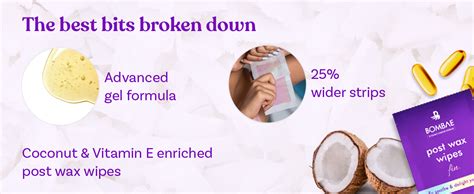 Bombae Full Body Wax Strips with Shea Butter for Women (8+2 Strips ...