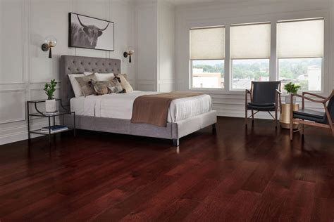 Bruce Engineered Oak - Winston Reddish Brown Wire Brushed - Modern Wood ...