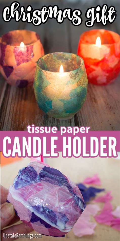 Tissue Paper Candle Holder 的图像结果