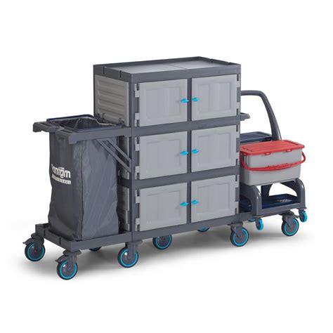 Fantom Procart 74512 Detachable Floor Trolley with Drawers, Garbage ...