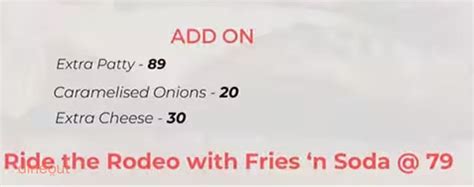 Menu of Howdy, BTM Layout, Bangalore | Dineout discovery