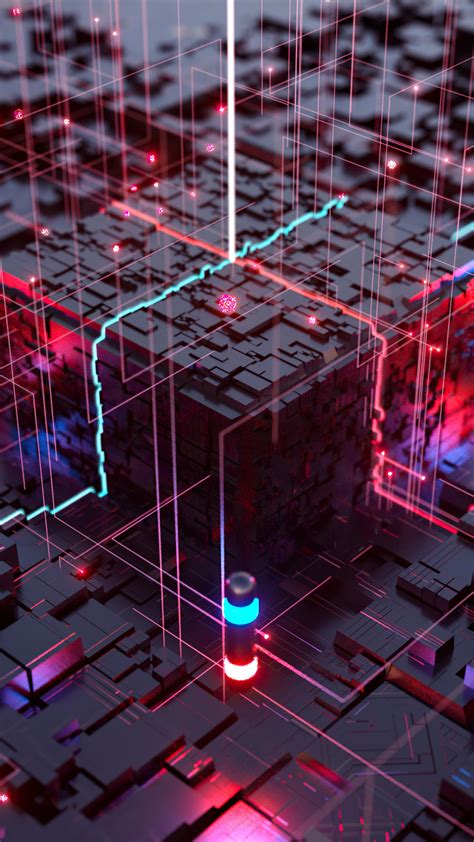 🔥 Free Download Digital Art Cube Technology 4k Wallpaper by @laurab ...