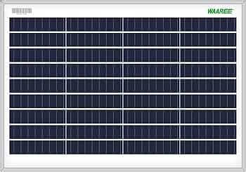 WAAREE II Solar Panel 10 Watt 12 Volt II Mono PERC Solar Panel II WS 10 ...