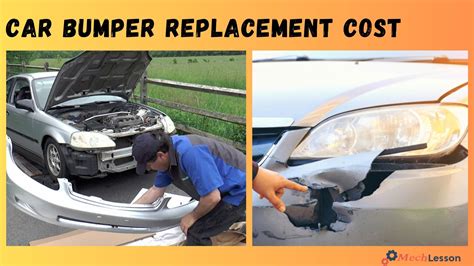 How Much Does it Cost to Replace a Car Bumper? - ML