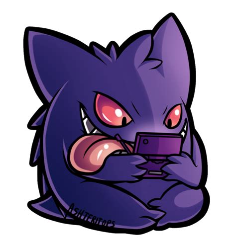 Gengar Clip, Art, Graphics Transparent PNG