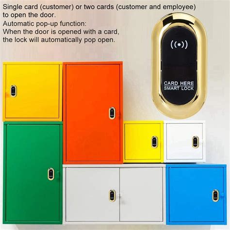 Buy Cabinets Keyless RFID Locks, Electronic Cabinet Lock for Wooden ...