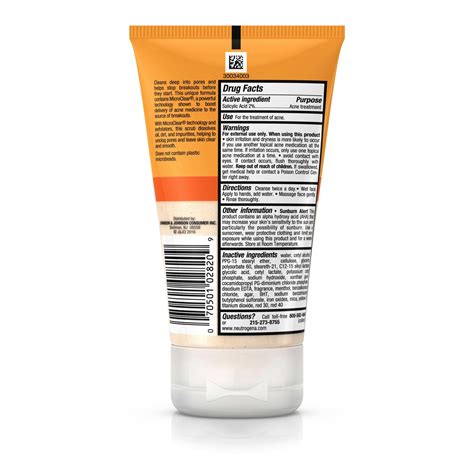 Oil-Free Acne Wash Daily Scrub