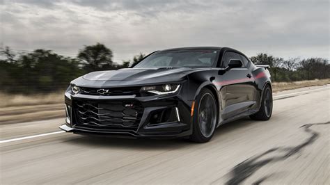 The Exorcist, HPE1000, Hennessey, Camaro, ZL1, Chevrolet, Black, Motion, HD Wallpaper | Rare Gallery