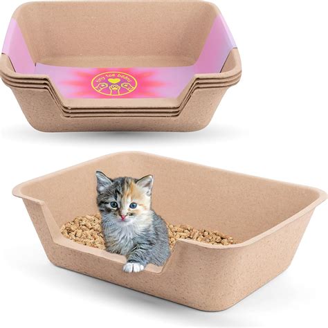 Tiny Toe Beans - Disposable Litter Boxes for Cats - Cat and Kitten ...