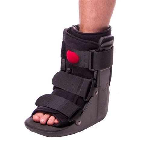 BraceAbility Short Air Ankle Walker Boot | Medical-Grade Orthopedic ...