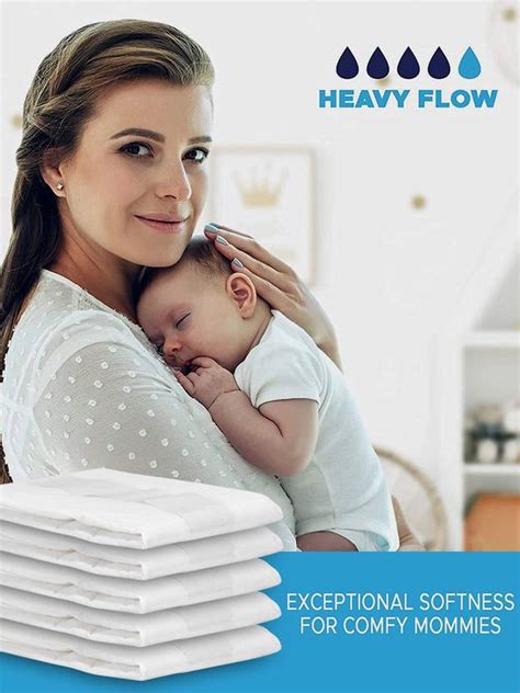 SIZI 10 Ultra Soft Maternity Pads–Overnight Flow & Extremely Heavy Flow ...