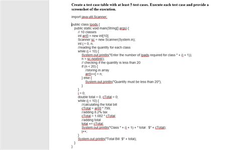 Image result for Example of Test Table Computer Science