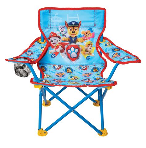 Paw Patrol Kids Camping Chair, Camp Fold N Go Chair with Carry Bag for ...