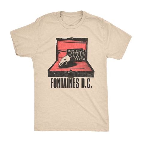 Fontaines Dc Merch Official Poster Fontaines D.C European Tour 2024