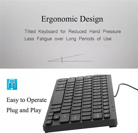Image result for Portable Mini Wired Keyboard