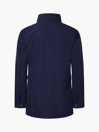 Hackett London Unlined Velospeed Cargo Jacket, Ink Blue