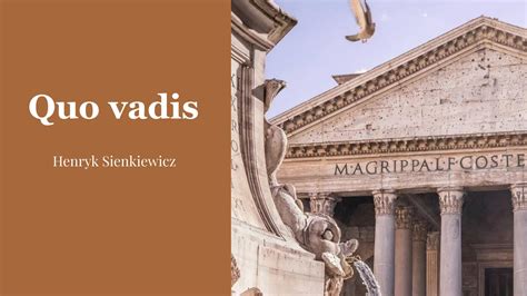Quo vadis – Co to znaczy? Gatunek, bohaterowie i miejsce akcji (Język ...