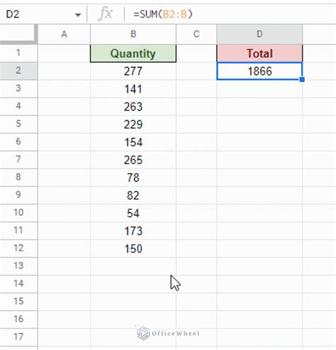 How to Auto Add Up Numbers 的图像结果