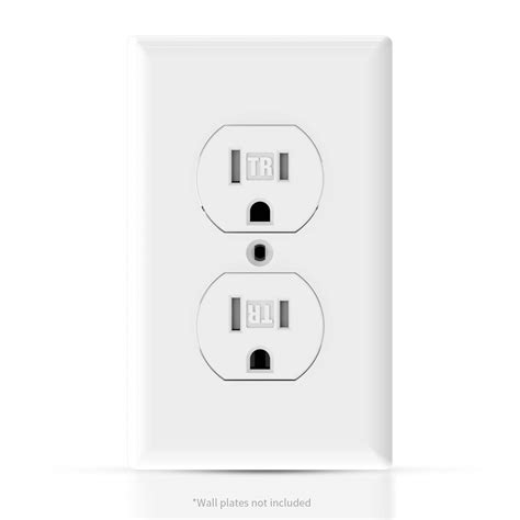 Snapklik.com : AIDA 10 Pack 15 Amp Outlet Duplex Electrical Receptacle ...
