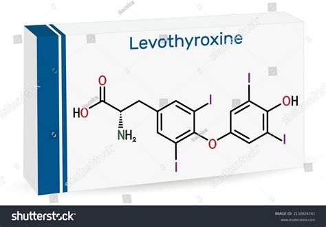 Levothyroxine Structure
