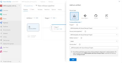 Image result for Deploy Arm Template with Azure DevOps Tutorial