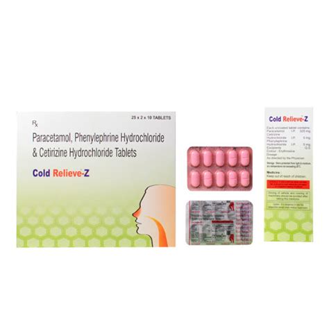 COLD RELIEVE Z Tablets Medico InterContinental Ltd.