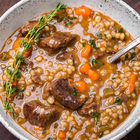 Top 3 Beef Barley Soup Recipes